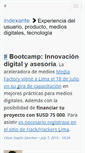Mobile Screenshot of indexante.com