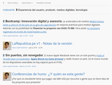 Tablet Screenshot of indexante.com
